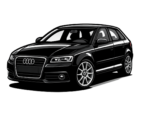 Audi A3 2.0 TFSI Quattro (8P) — 200 PS • 2004–2012