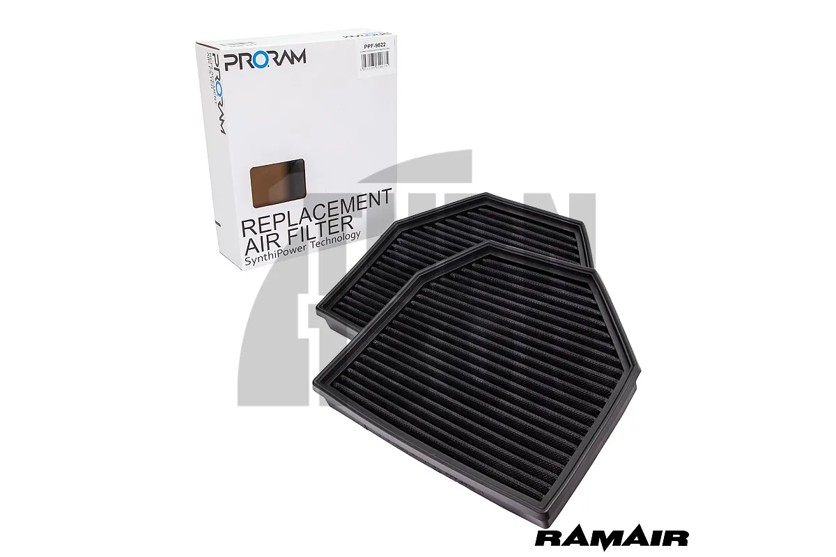 Панелни спортни въздушни филтри Ramair за BMW M3 F80, M4 F8x и M2 Competition F87