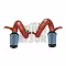 Инжен Интейк Киа Стингер GT 3.3T Black Color Color Red