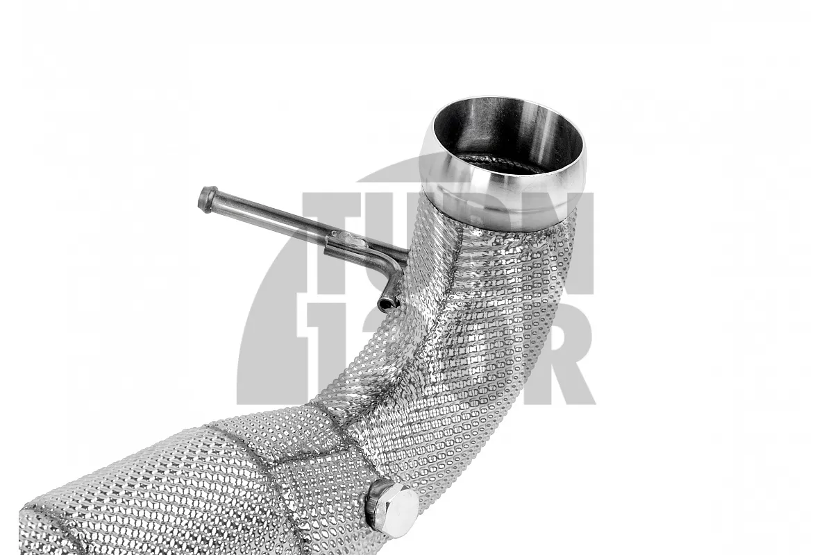CTS Turbo даунпайп със спортен катализатор за Mercedes A45 W176 и CLA45 AMG C117