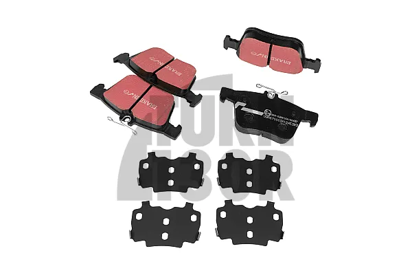 Спортни задни спирачни накладки за Golf 7 GTI / Golf 7 R / S3 8V / Leon 3 Cupra / TT 8S Racingline