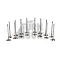Ferrea Competition Plus Engine Valves x16 for S3 8P - Golf 6 R 2.0 - Leon 2 Cupra TFSI EA113 OEM Diameter&nbsp; Diameter&nbsp; +1mm