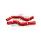 Forge Silicone  Coolant Hose Kit Suzuki Swift Sport ZC33S Blue Color Color Red