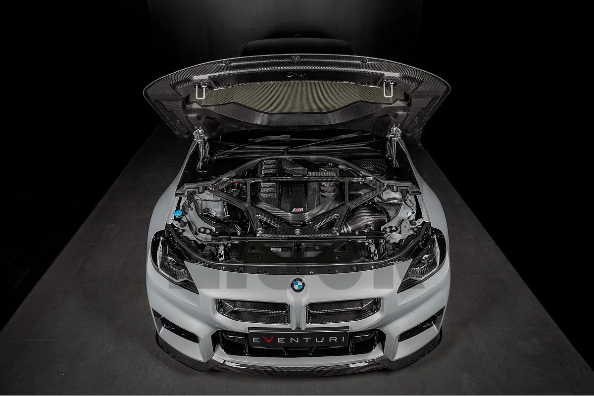 Eventuri Carbon Fiber Front Upper Strut Brace for BMW M2 G78 - M3 G80 - M4 G8x 