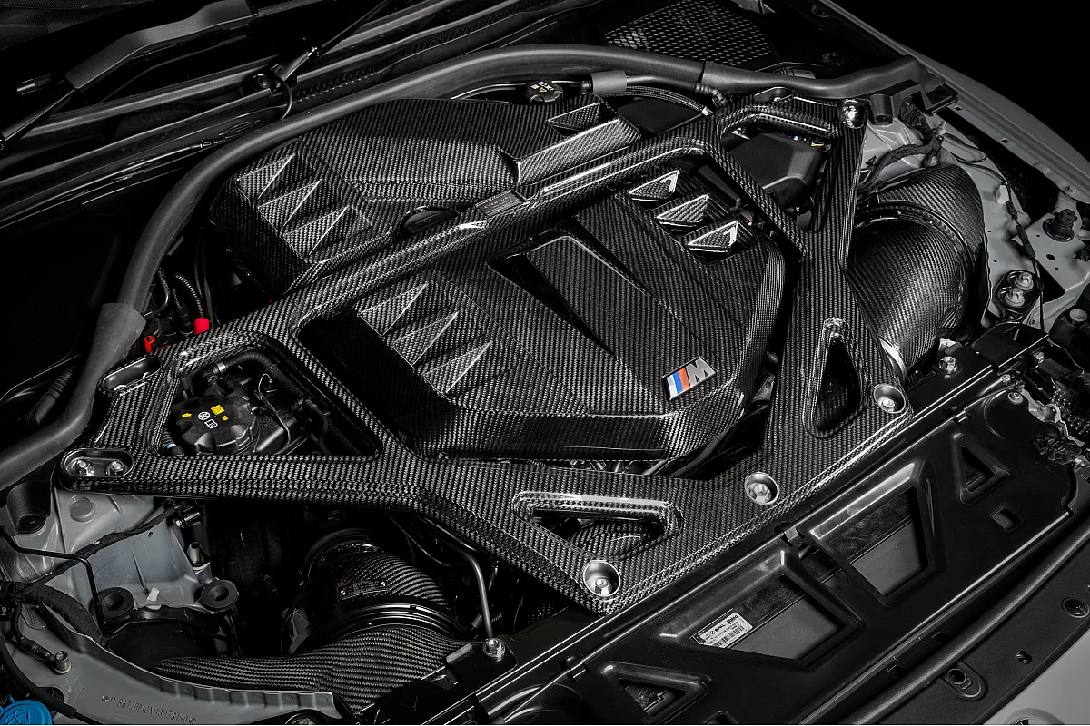 Eventuri Carbon Fiber Front Upper Strut Brace for BMW M2 G78 - M3 G80 - M4 G8x 
