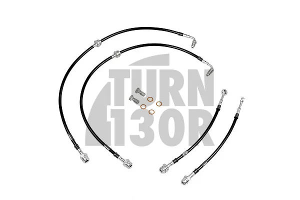 Goodridge Braided Brake Hose Lines Kit for Hyundai I20N 