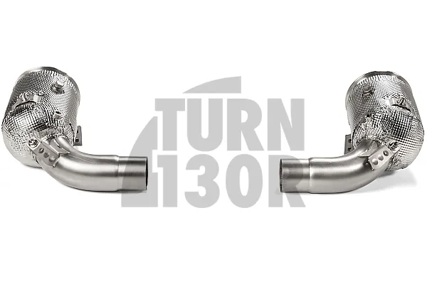 Akrapovic свързващи тръби със спортни катализатори за Porsche 911 992 T - Turbo S