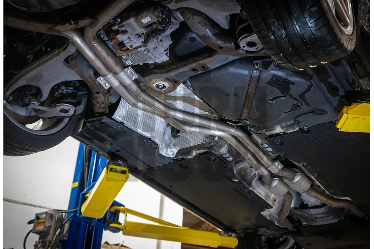 CTS Turbo Exhaust Resonator Delete Kit for Audi S4 B8 Sedan