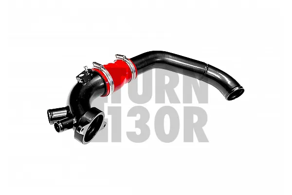Airtec Top Cold Side Boost Pipes for Renault Clio 4 RS 200 - 220 Red Color