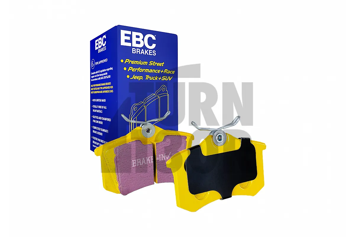 EBC Yellow Stuff Rear Brake Pads for S3 8L - TT 8N - Clio RS - Megane RS - 208 GTI - Leon Cupra & Polo GTI