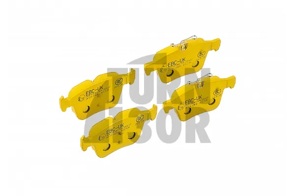EBC Yellow Stuff Rear Brake Pads for Golf 7 R - Golf 7 GTI Clubsport - S3 8V - TTS 8S - Leon 3 Cupra