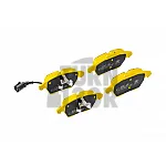 EBC Yellow Stuff Front Brake Pads for A3 8P - Leon 1P TSI - Golf 5 GTI - Golf 6 GTI - Scirocco - Polo 6R GTI