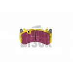 EBC Yellow Stuff Front Brake Pads for Audi RS6 C6 - RS6 C7 & RS7 C7