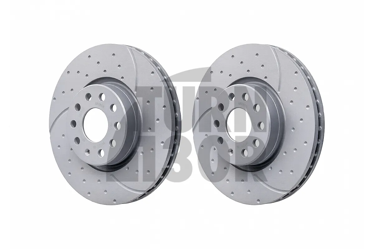 EBC Turbo Grooved Front Brake Discs for Golf 7 GTI - TT 8J - Golf 6 GTI - Golf 5 GTI & Scirocco