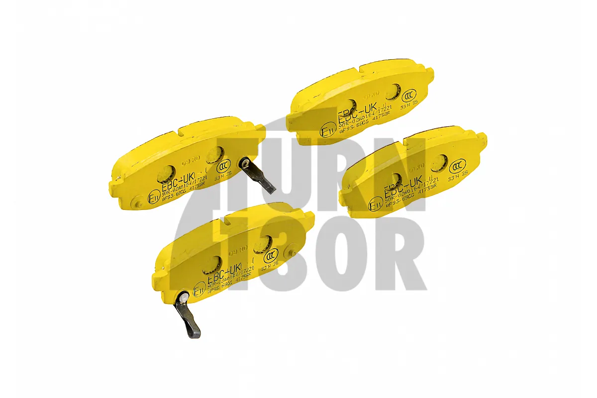 EBC Yellow Stuff Rear Brake Pads for Subaru BRZ ZC6 - Toyota GT86 & GR86 (290mm)
