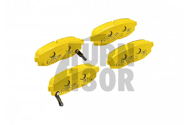 EBC Yellow Stuff Rear Brake Pads for Subaru BRZ ZC6 - Toyota GT86 & GR86 (290mm)