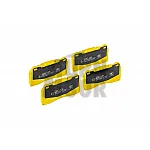 EBC Yellow Stuff Front Brake Pads for Civic Type R FK2 - FK8 - FL5 - Lancer Evo 8 - 9 - 10 - Megane 4 RS & Impreza WRX STI