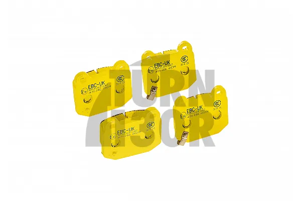 EBC Yellow Stuff Rear Brake Pads for Subaru Impreza WRX STI & Nissan 350Z (Brembo)