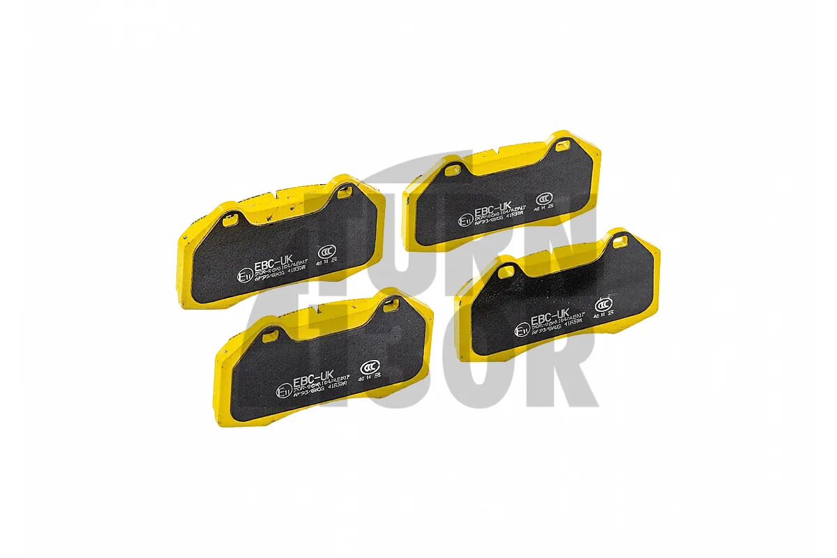 EBC Yellow Stuff Front Brake Pads for Alpine A110 - Clio 3 RS - Megane 2 RS - Megane 3 RS y Corsa OPC (Brembo)
