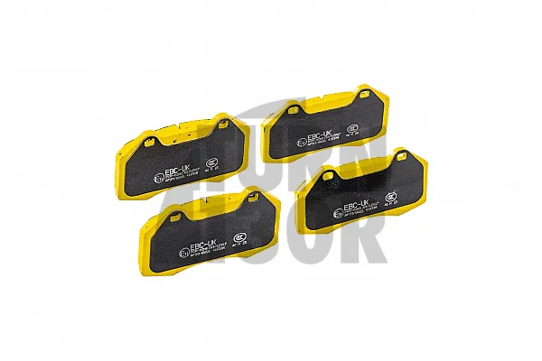 EBC Yellow Stuff Front Brake Pads for Alpine A110 - Clio 3 RS - Megane 2 RS - Megane 3 RS y Corsa OPC (Brembo)