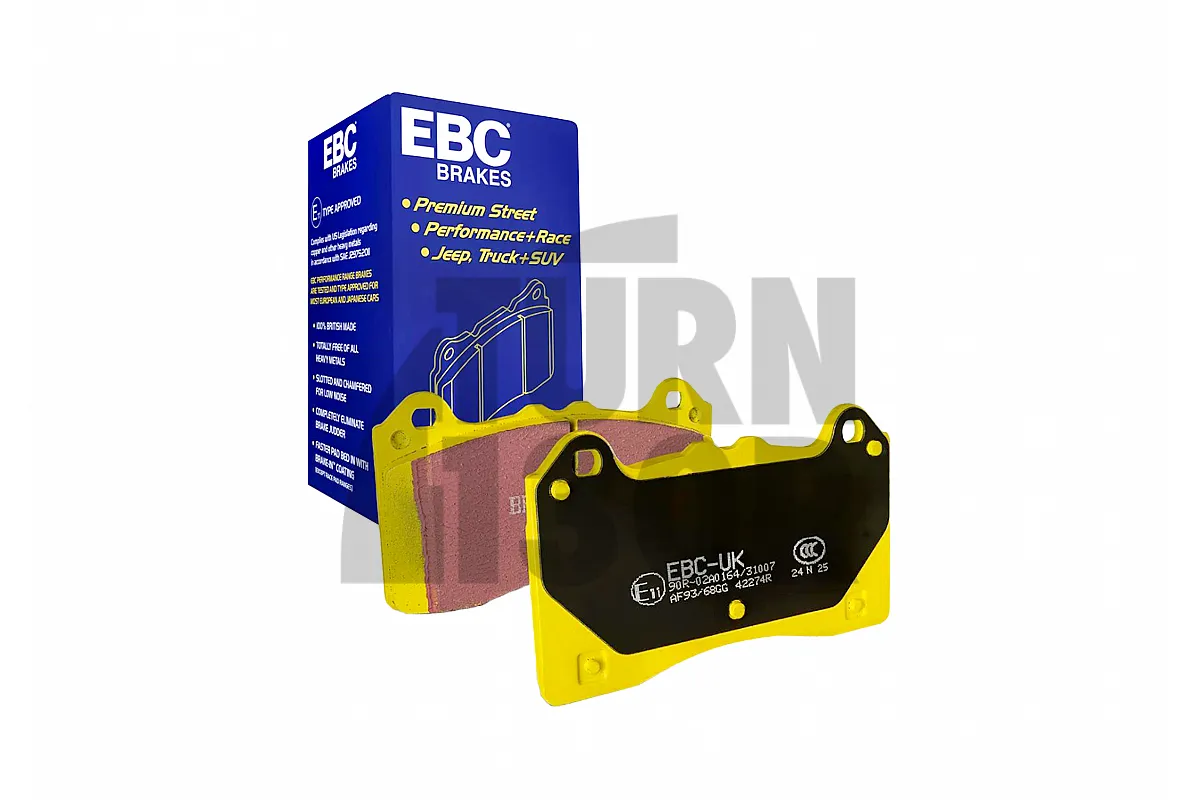 EBC Yellow Stuff Front Brake Pads for Ford Focus 3 RS
