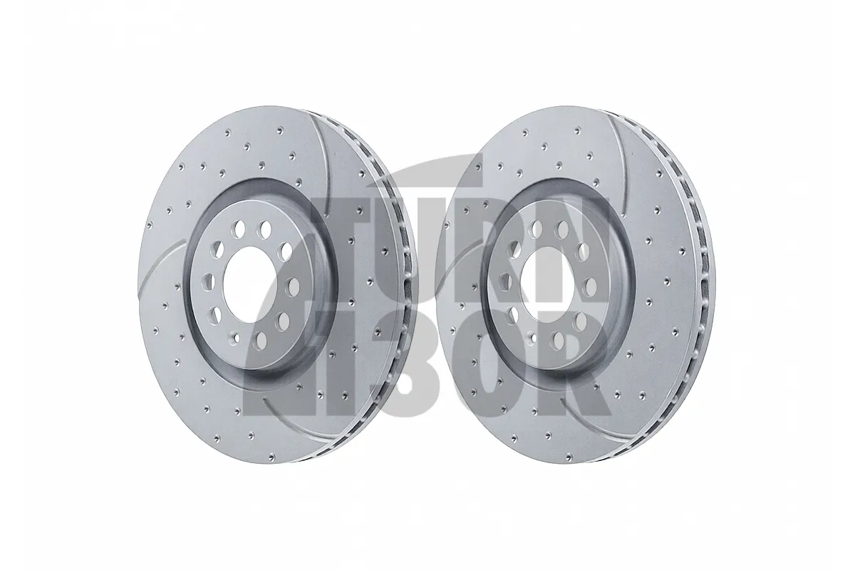 EBC Turbo Grooved Front Brake Discs for Audi S1 - S3 8L - TT 8N - Ibiza 6P Cupra - Polo WRC & GTI (312mm)