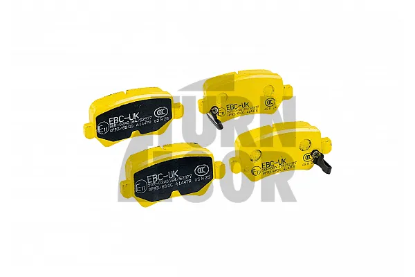 EBC Yellow Stuff Rear Brake Pads for Opel Astra H VXR
