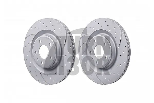 EBC Turbo Grooved Rear Brake Discs for Audi S4 B8.5 - S5 8T - S4 B9 & S5 F5