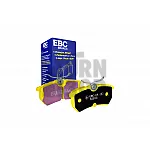 EBC Yellow Stuff Rear Brake Pads for Ford Fiesta ST MK7