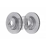 EBC Turbo Grooved Rear Brake Discs for BMW M135i - M140i - M235i - M240i F2x