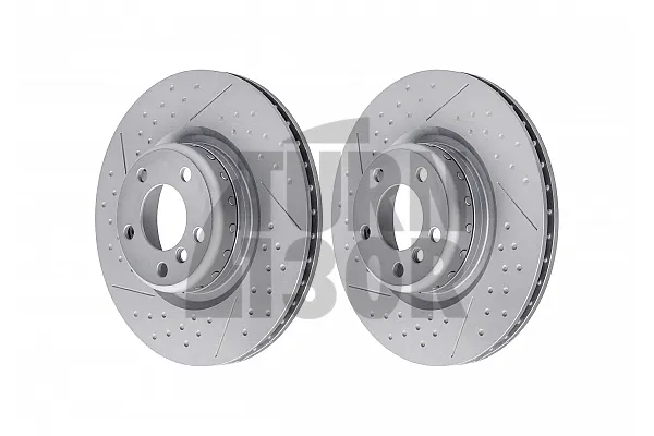 EBC Turbo Grooved Rear Brake Discs for BMW M135i - M140i - M235i - M240i F2x