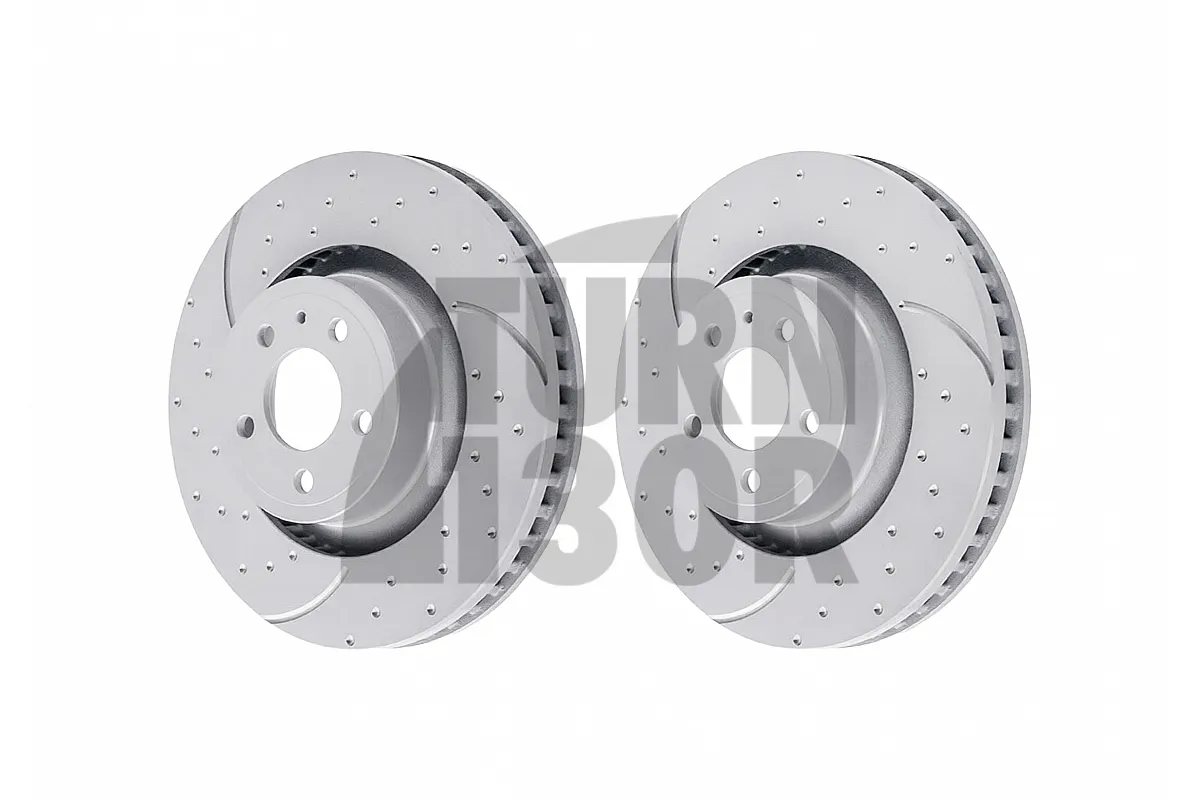 EBC Turbo Grooved Front Brake Discs for Ford Mustang S550 2.3 Ecoboost