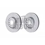 EBC Turbo Grooved Front Brake Discs for Audi S4 B5