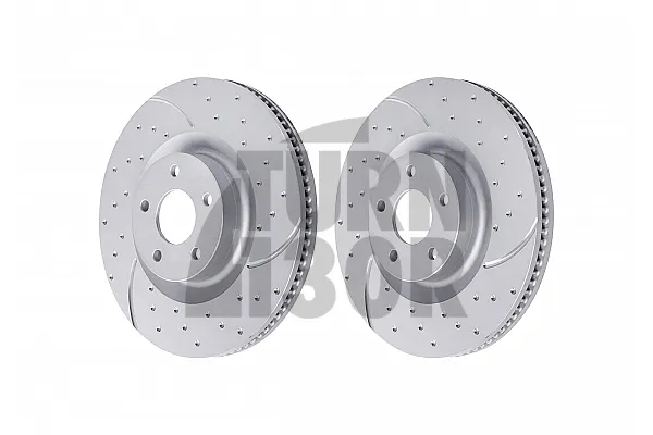 EBC Turbo Grooved Front Brake Discs for Ford Focus 4 ST