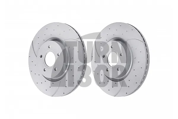 EBC Turbo Grooved Front Brake Discs for Ford Focus 2 ST & Focus 3 ST