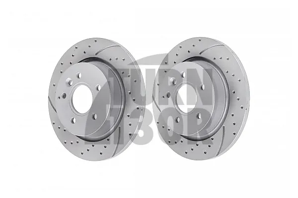 EBC Turbo Grooved Rear Brake Discs for Ford Focus 2 ST