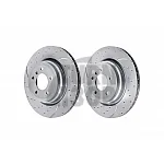 EBC Turbo Grooved Rear Brake Discs for BMW 335i E9x