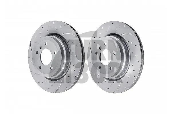 EBC Turbo Grooved Rear Brake Discs for BMW 335i E9x
