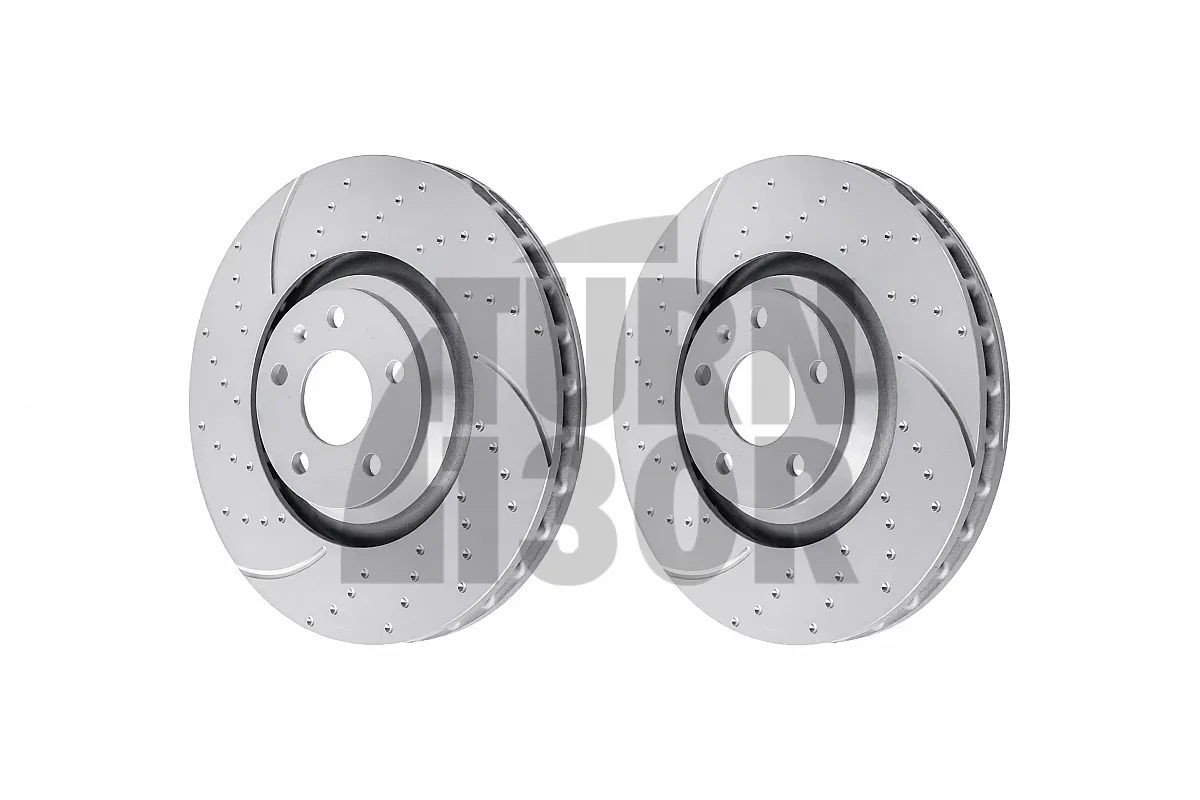 EBC Turbo Grooved Front Brake Discs for Audi TTS & TT 3.2 V6 8J