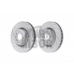 EBC Turbo Grooved Front Brake Discs for Honda Civic Type R FK2 & FK8