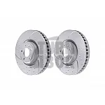 EBC Turbo Grooved Front Brake Discs for Audi S4 B9 & Audi S5 F5
