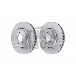EBC Turbo Grooved Front Brake Discs for Audi A4 B8 & A5 8T