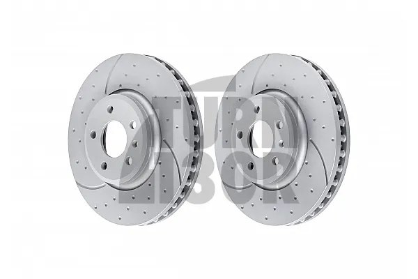 EBC Turbo Grooved Front Brake Discs for Audi A4 B8 & A5 8T