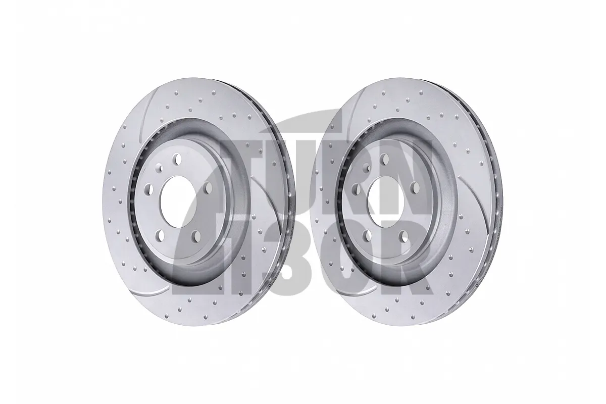 EBC Turbo Grooved Rear Brake Discs for Audi S4 B8 & S5 8T (08-11)