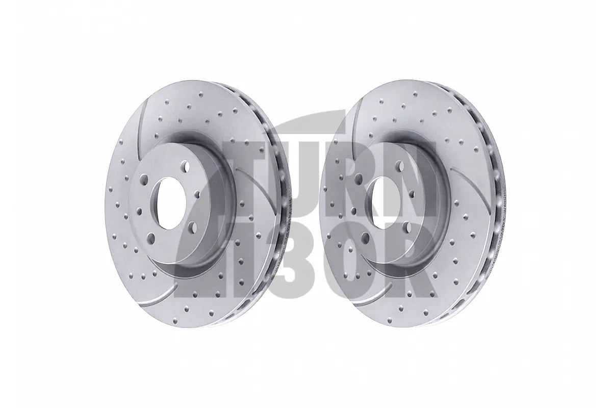 EBC Turbo Grooved Front Brake Discs for Abarth 595 (284mm)