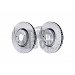 EBC Turbo Grooved Front Brake Discs for Hyundai I20 N