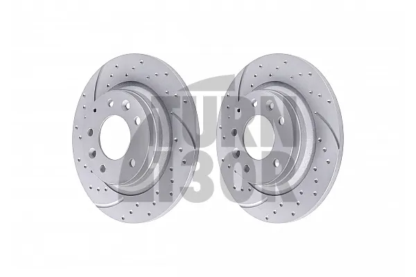 EBC Turbo Grooved Rear Brake Discs for Mazda MX5 NC