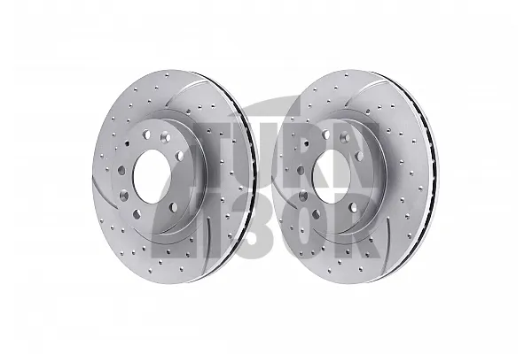 EBC Turbo Grooved Front Brake Discs for Mazda MX5 NC