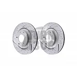EBC Turbo Grooved Rear Brake Discs for Mazda RX8