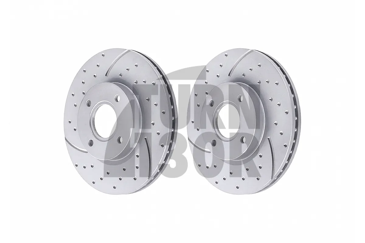 EBC Turbo Grooved Front Brake Discs for Ford Fiesta ST Mk7 & ST MK8